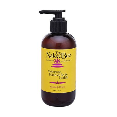 The Naked Bee Nourishing Body Lotion for All Skin Types (8 Oz) Moisture Replenishing Lotion for Dry Skin with Jasmine &amp; Honey - Skin care for Body