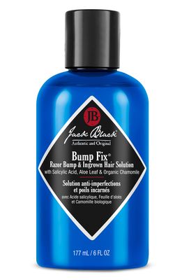 Jack Black Bump Fix, 6 Fl. Oz. - Acne, Razor Bump &amp; Ingrown Hair Solution - Moisturizing Acne Treatment for Face, Aftershave for Razor Bumps, Ingrown Hair Serum for Men