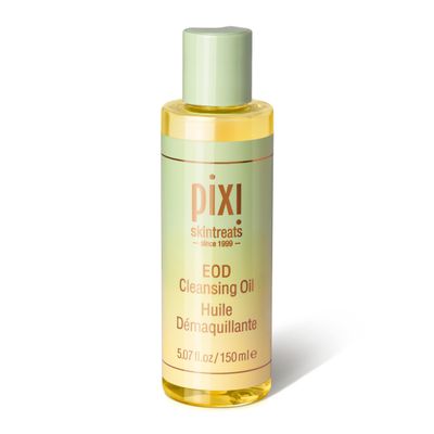 Pixi Beauty EOD Cleansing Oil,Plant-based Makeup &amp; Sunscreen Remover, Argan Oil &amp; Soybean Oil Nourishing and Hydrating 5.07 fl.oz / 150ml