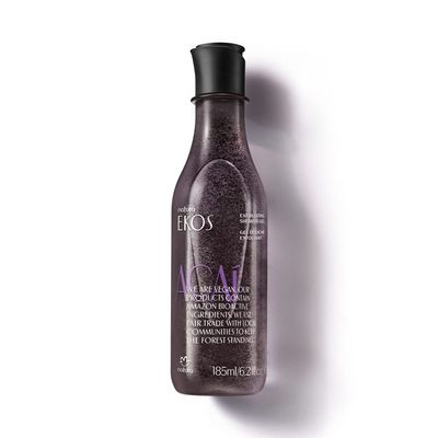 natura - Ekos Aa Revitalizing Exfoliating Shower Gel - Natural Exfoliants - Removes Impurities - Body Wash - Vegan Skin Care - Brazilian Beauty Secrets - Self Care &amp; Body Care - 6.2 fl oz (185ml)