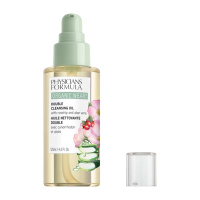 Organic Cleanser By Physicians Formula Organic Wear All Natural Double Cleansing Oil, Nourishing, Purifying, Dermatologist Tested