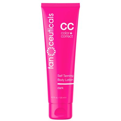 Tanceuticals Self Tanner - Dark Self Tanning Lotion for Body - Gives Natural Looking &amp; Long Lasting Sunless Tan - Quick Fake Tan, Bronze Glow - Fresh Coconut Scent &amp; Healthy Ingredients (Dark)