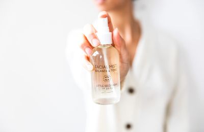 Little Seed Farm Balancing Facial Mist &amp; Toner - Witch Hazel Toner &amp; Pore Minimizer, Net Wt. 4 fl oz | 118ml