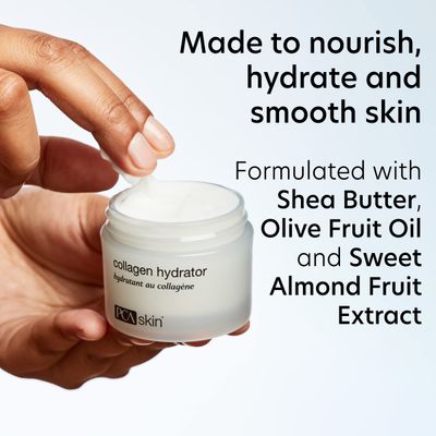 PCA SKIN Collagen Hydrator Face Cream, Night Moisturizer for Face with Shea Butter, Moisturizer for Women, Anti Aging, 1.7 oz Jar