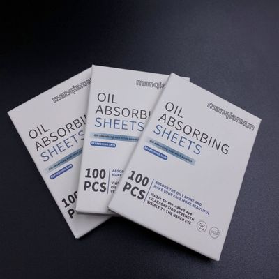 manqianxun Premium Oil Blotting Paper Sheets, Translucent, Soft Face Blotting Paper Stay Skin Fresh and Smooth, for Facial Skin Care &amp; Make Up(Blue) (3)