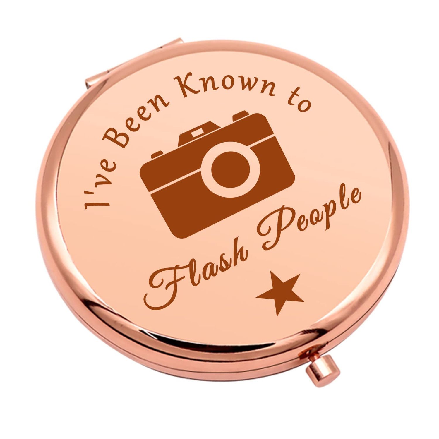 Photography Gifts Compact Makeup Mirror for Friend Sister Camera Lover Gift Photography Lover Gifts for Photographers Thank You Gift Folding Makeup Mirror for Daughter Birthday Graduation Gifts