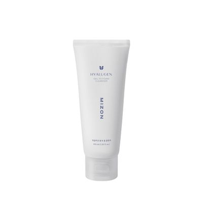 MIZON Hyalugen Gel To Foam Cleanser Collagen Hyaluronic Acid Hydrating Hypoallergenic Face Wash for Dry Skin Moisturizing Korean Skincare(100 ml/3.38 fl. oz)