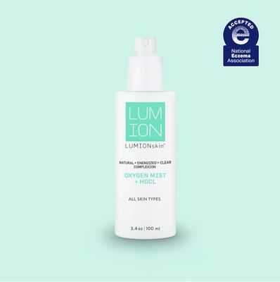 LUMION skin - Natural Miracle Mist Face Spray | Soothes Redness + Irritation, Promotes Healthy, Calm, Clear Skin, Hypochlorous Acid (3.4 fl oz | 100 ml)