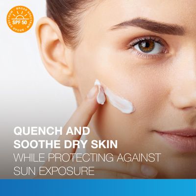 Neutrogena Hydro Boost Hyaluronic Acid Facial Moisturizer with Broad Spectrum SPF 50 Sunscreen, Daily Water Gel Face Moisturizer to Hydrate &amp; Soothe Dry Skin, Fragrance-Free, 1.7 fl. oz
