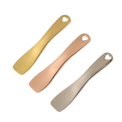 Leadigol 3pcs Mini Makeup Spatula,Facial Massage Spatula Sticks Mini Skincare Tiny Spoons,Cosmetic Spatulas Makeup Spatula,for Skin Care Facial Cream