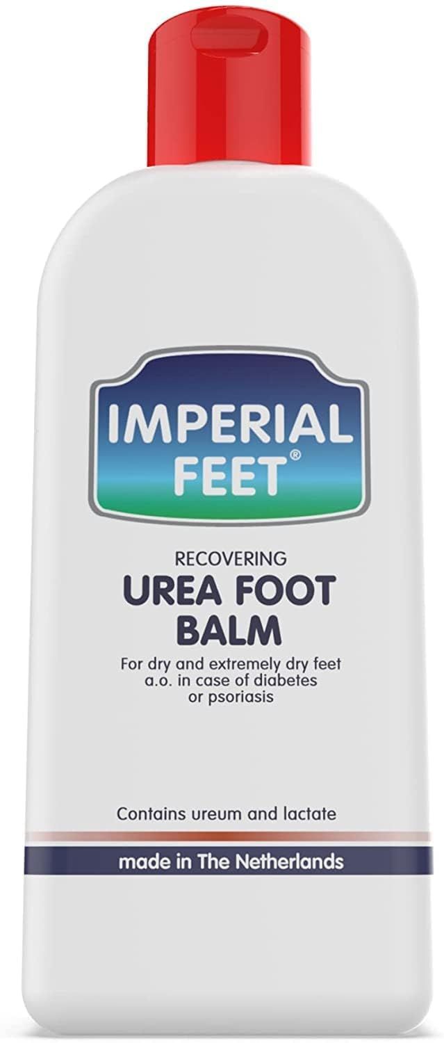 Imperial Feet Urea Foot Balm - Natural Urea Cream for Foot Care, Cracked Heel Repair, Rough Skin, Dryness, Calluses - Cleansing, Exfoliant - Wild Herb Extract - 5.07oz