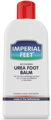 Imperial Feet Urea Foot Balm - Natural Urea Cream for Foot Care, Cracked Heel Repair, Rough Skin, Dryness, Calluses - Cleansing, Exfoliant - Wild Herb Extract - 5.07oz