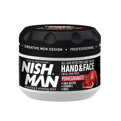 Nishman Hand &amp; Face Cream Pomegranate 300 ml