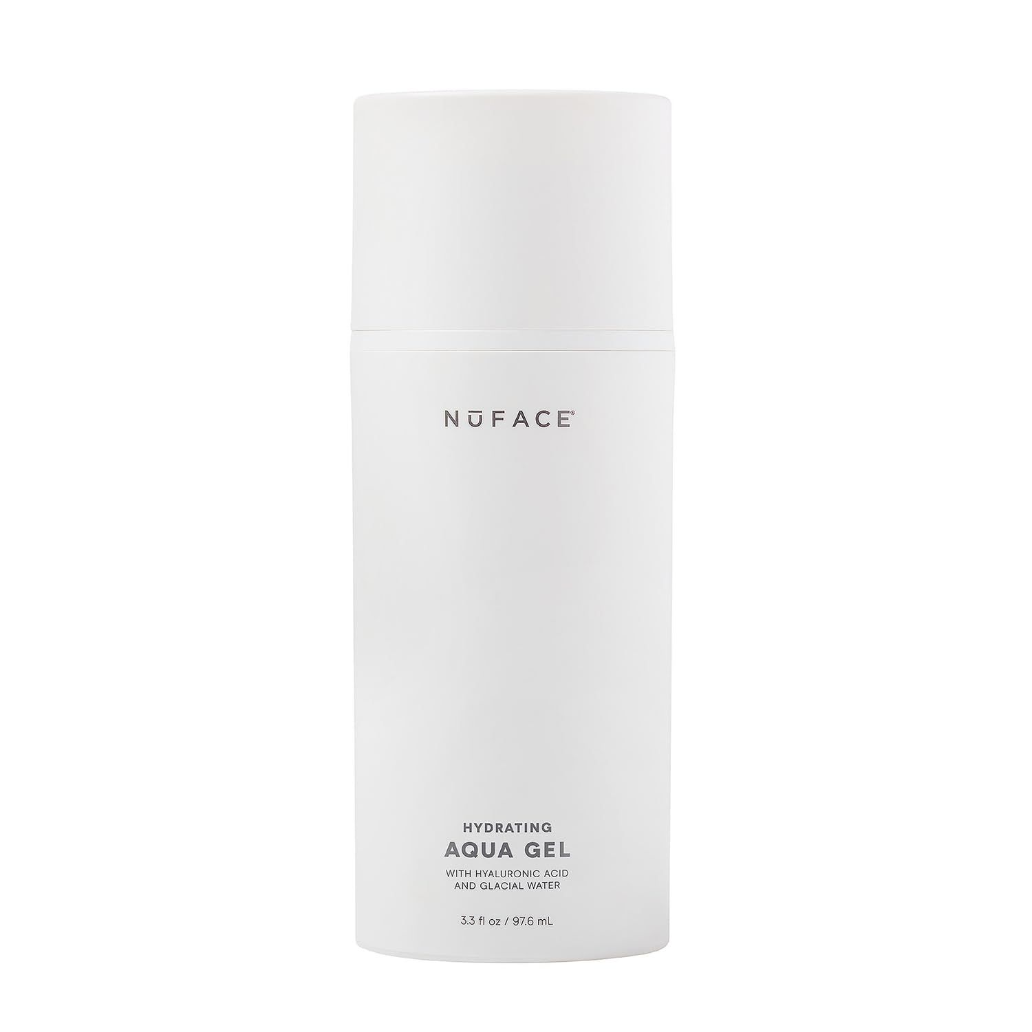 NuFACE Aqua Gel Activator - Microcurrent Conductive Gel &amp; Activator Powered by IonPlex &amp; Hyaluronic Acid to Enhance Results of NuFACE Microcurrent Facial Device - Improves Skin Radiance (3.3 oz)