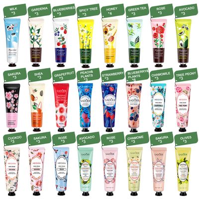 YUEONEWIN Hand Cream Gifts Set For Women, Moisturizer Hand Lotion in Bulk for Dry Cracked Hand, Mini Travel Size Hand Cream, Party Favors Christmas Birthday Valentines Gift for Teacher Nurse Coworker