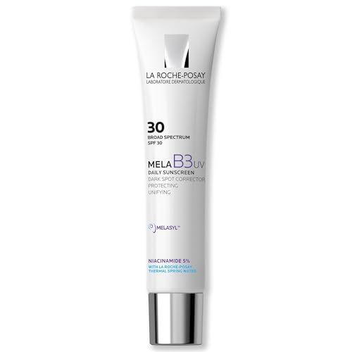 La Roche-Posay Mela B3 UV Daily Sunscreen | Face Moisturizer With SPF 30 + Anti-Aging Melasyl + 5% Niacinamide | Helps Correct &amp; Protect From Sun Damage | Face Sunscreen With No White Cast | 40ML