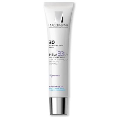 La Roche-Posay Mela B3 UV Daily Sunscreen | Face Moisturizer With SPF 30 + Anti-Aging Melasyl + 5% Niacinamide | Helps Correct &amp; Protect From Sun Damage | Face Sunscreen With No White Cast | 40ML