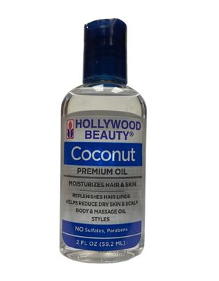 HollyWood Beauty Multi Pack oils 2 fl. oz Coconut Oil pack of 3