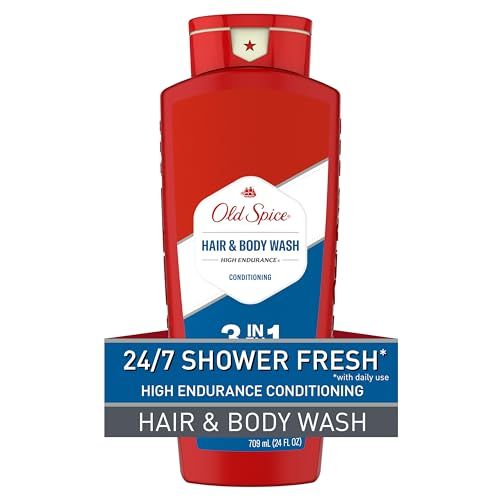 Old Spice High Endurance Hair &amp; Body Wash Conditioner for Men, 24 fl oz