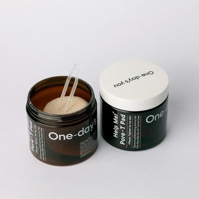 ONE-DAYS YOU Help Me! Pore-T Toner Pads | Daily Pore Care &amp; Moisturizing Korean Skincare | 60 Pads | Low Acidity &amp; Pore Improving Formula