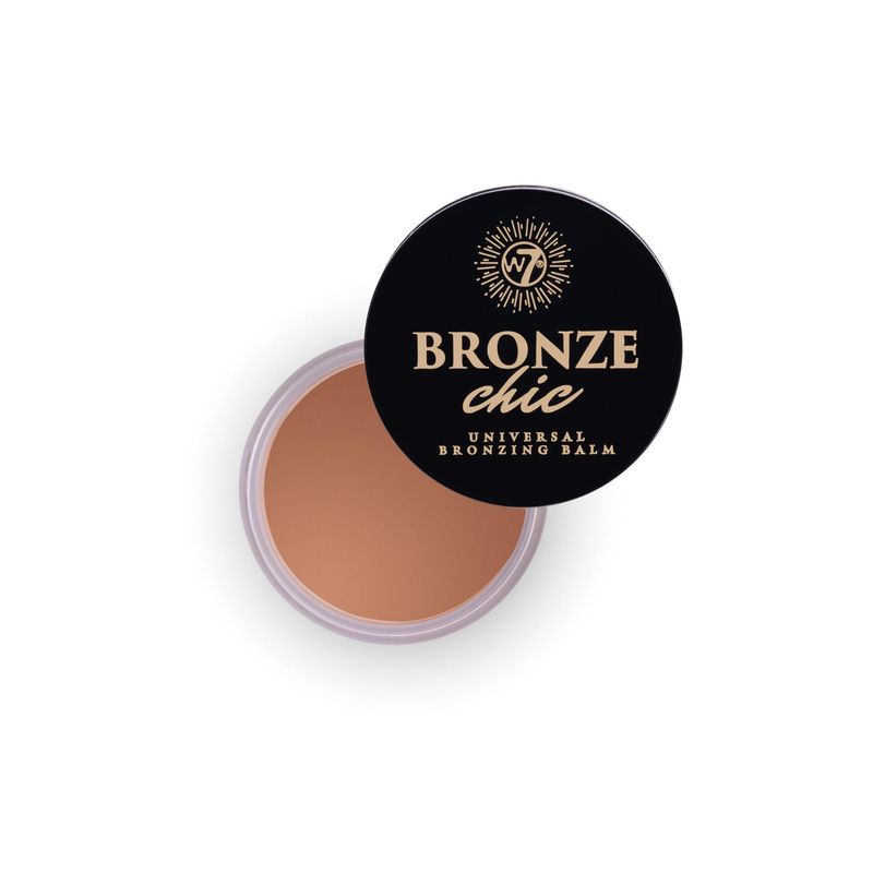 W7 Bronze Chic Bronzer - Cream Bronzing Balm - Contouring &amp; Highlighting Vegan Makeup