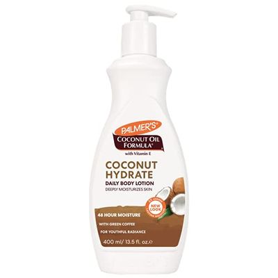 Palmer&#39;s Coconut Oil Formula Body Lotion for Dry Skin, Hand &amp; Body Moisturizer with Green Coffee Extract &amp; Vitamin E, Pump Bottle, 13.5 Fl Oz (Pack of 1)