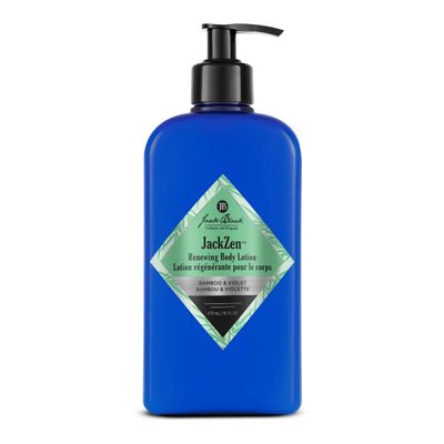 Jack Black Jackzen Renewing Body Lotion, 16 oz. - Earthy Fragrance, Lotion for Dry Skin, Fast-Absorbing Body Moisturizer, Hydrating Skin Lotion, Hand Lotion for Men &amp; Women