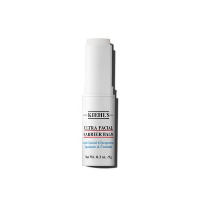 Kiehl&#39;s Ultra Facial Skin Barrier Repair Balm, On-the-go Stick Formula, All-day Hydration, Soft and Supple Skin, with Squalane and Ceramides, Wear Under or Over Makeup, for All Skin Types - 0.3 oz