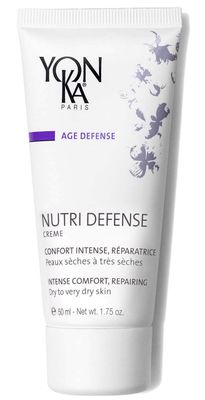 Yon-Ka Nutri-Defense Creme (50ml) Nourishing Dry Skin Facial Moisturizer, Rich Shea Butter Treatment Cream with Prebiotics and Probiotics, Dry and Sensitive Skin, Paraben-Free