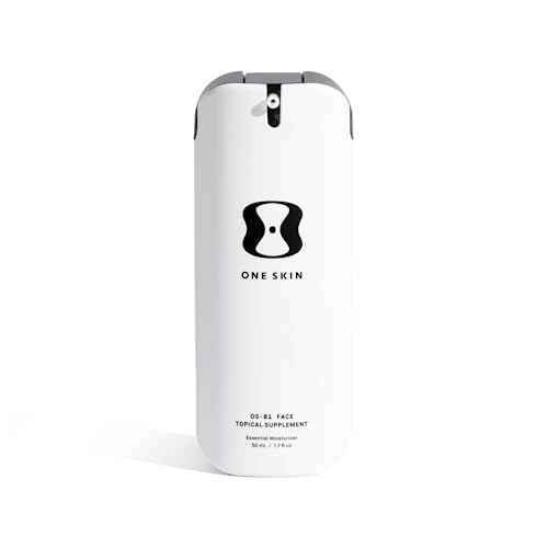 OneSkin FACE OS-01 Peptide Skin Longevity Moisturizer - Evens Skin and Reduces Fine Lines &amp; Wrinkles, For All Skin Types Including Sensitive Skin