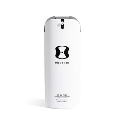 OneSkin FACE OS-01 Peptide Skin Longevity Moisturizer - Evens Skin and Reduces Fine Lines &amp; Wrinkles, For All Skin Types Including Sensitive Skin