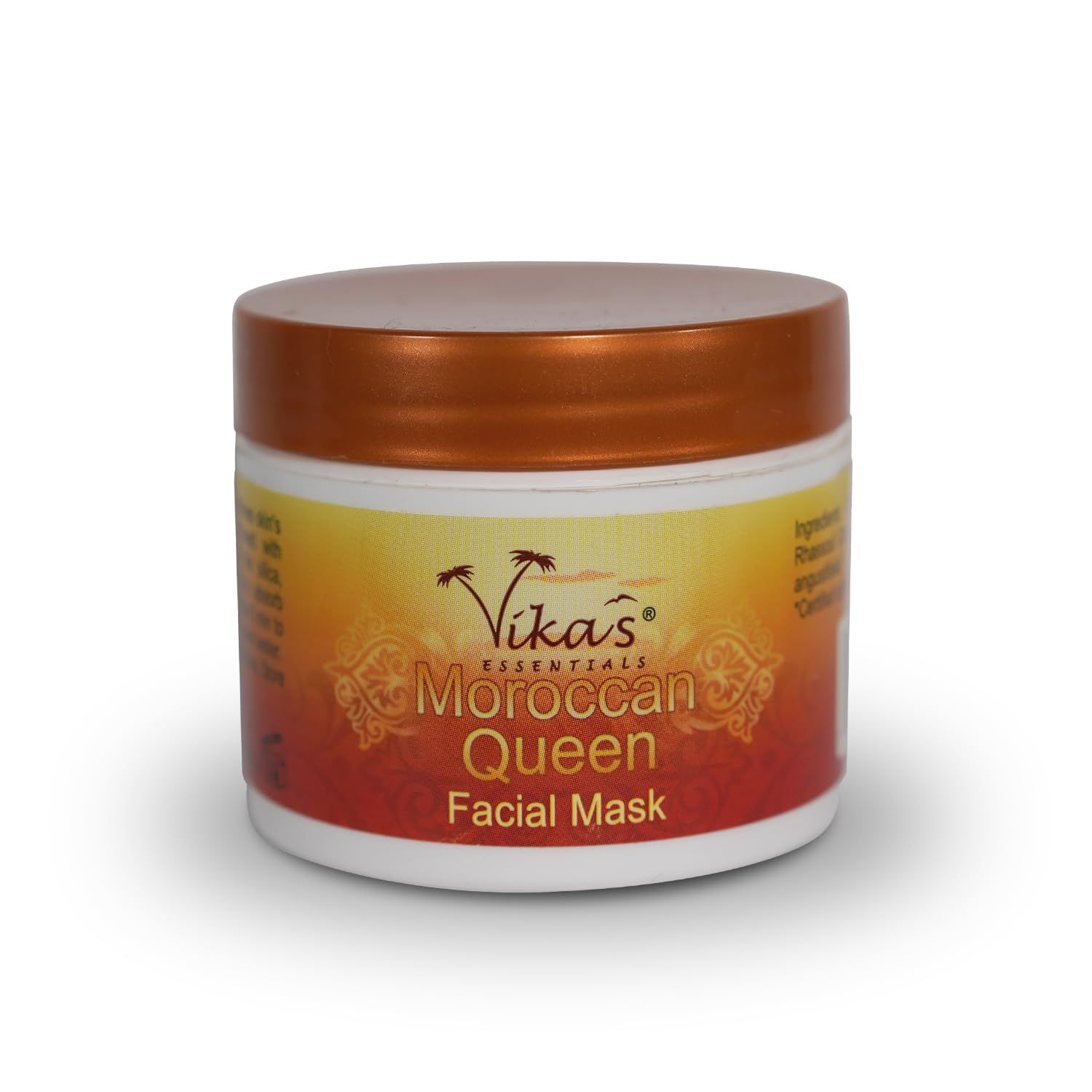 Vika&#39;s Essentials Organic Facial Clay Mask &#39;Moroccan Queen&#39;