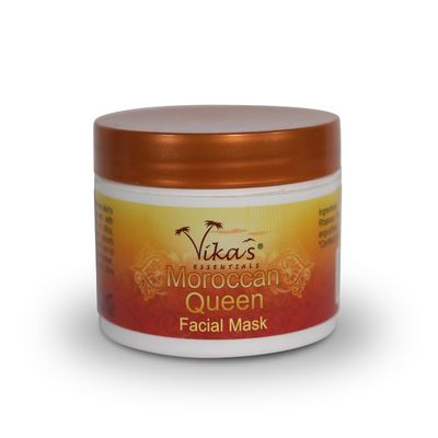 Vika&#39;s Essentials Organic Facial Clay Mask &#39;Moroccan Queen&#39;