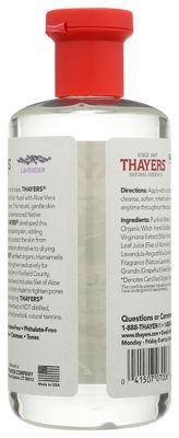THAYERS Witch Hazel Lavndr Alcfre, Clear, 12 Fl Oz