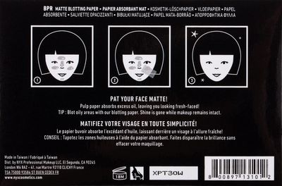 NYX PROFESSIONAL MAKEUP Matte Blotting Paper