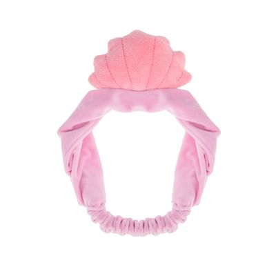 MAD Beauty Disney Pure Princess Ariel Make-Up Headband The Little Mermaid Soft Elasticated Design, Keeps Hair Tucked Away Out of Face for Skincare &amp; Make-Up, Comfortable, Soft | Gift for Women