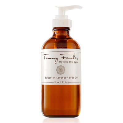 TAMMY FENDER - Natural Bulgarian Lavender Body Oil | Organic, Cruelty-Free, Non-Toxic | Soothe, Hydrate, + Nourish For Radiant, Soft Skin | For All Skin Types (8 oz | 218 g)