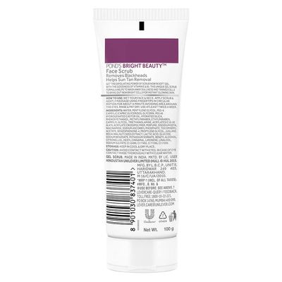 POND'S White Beauty Tan Removal Face Scrub 100gm