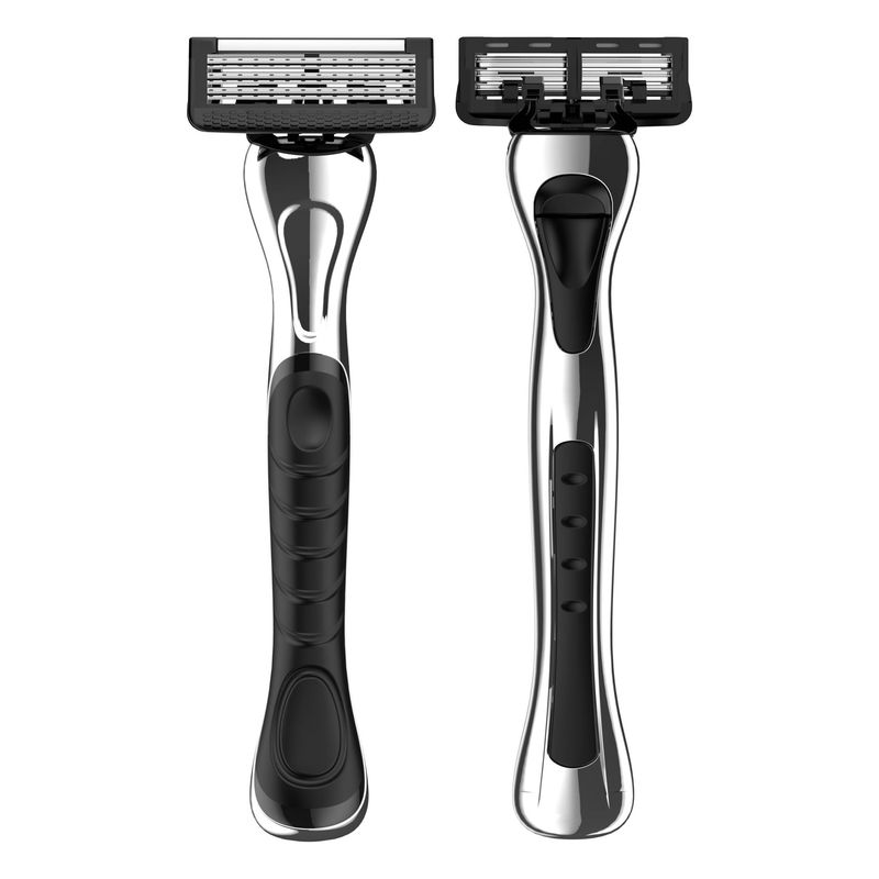 Zornits UltraSmooth Razor - Premium Shaving Experience For Men And Women With Any Skin Type - Complete With 6 Precision Blades for Effortless Glide &amp; Superior Comfort