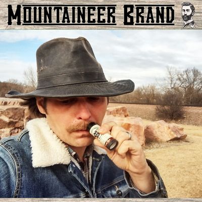 Mountaineer Brand Stache Stick | Mustache Wax for Men | 100% Natural Beeswax and Plant Based Oils | Grooming Beard Moustache Wax | Strong Hold | Smooth, Condition, Styling Balm | Lime &amp; Sage 1.5oz