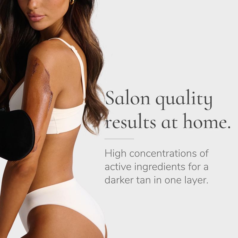 Loving Tan 2 HR Express Mousse, Ultra Dark- Streak Free, Natural looking, Professional Strength Sunless Tanner - Up to 5 Self Tan Applications per Bottle, Cruelty Free, Naturally Derived DHA - 4 FL Oz