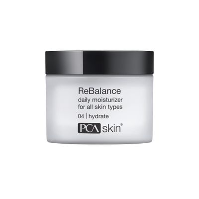 PCA SKIN Sensitive Moisturizer for Face - ReBalance Daily Face Moisturizer for Dry Skin, Creamy, 1.7 fl oz Jar