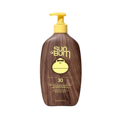 Sun Bum Original SPF 30 Sunscreen Body Lotion | Broad Spectrum Moisturizing Sunblock with Vitamin E | Hawaii 104 Act Compliant (Octinoxate &amp; Oxybenzone Free) | 16 oz