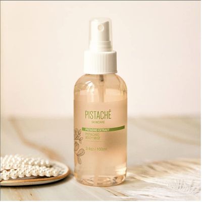 Pistach Skincare Pistachio Body Mist Fragrance + Sweet Scent, 3.4 oz.