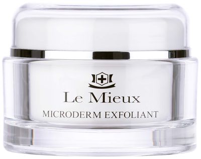 Le Mieux Microderm Exfoliant - Radiance Boosting Microdermabrasion Scrub for Face &amp; Neck, Exfoliating Facial Polish for Congested Pore &amp; Uneven Skin Tone, No Parabens or Sulfates (1.75 oz / 52 ml)