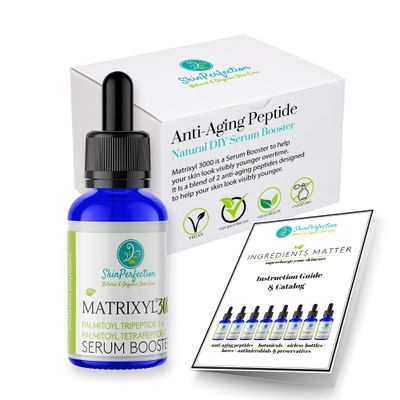 Skin Perfection Matrixyl 3000 Serum for Face Anti Aging - Face Serum for Women Anti Aging with Palmitoyl Tripeptide-1 Tetrapeptide 7 for Wrinkles &amp; Fine Lines - Mix with Any Skincare Product - 0.5oz