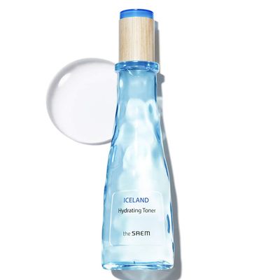 THESAEM Iceland Hydrating Toner 5.41 fl.oz. - Intensive Hydration with Iceland Mineral Water, Softening Boosting Facial Toner, Soothes Irritated &amp; Senstivie Skin
