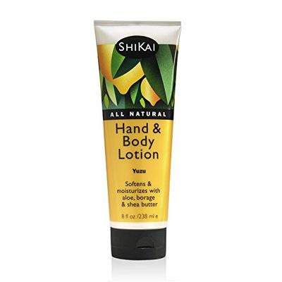 ShiKai Hand &amp; Body Lotion (Yuzu, 8oz) | Daily Moisturizing Skincare for Dry and Cracked Hands | With Aloe Vera &amp; Vitamin E