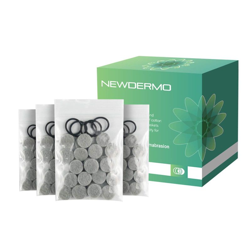 NEWDERMO 120Pcs Microdermabrasion Filters for 2-in-1 &amp; 3-in-1 Microdermabrasion Machine