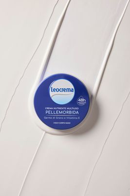 Leocrema:"Pellemorbida" Multipurpose Nourishing Cream with Vitamin E and Wheatgerm 150ml 5.07fl.oz [ Italian Import ]